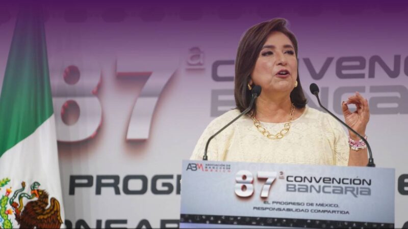 Xóchitl Gálvez advierte sobre posible impacto en nearshoring si Morena gana elecciones