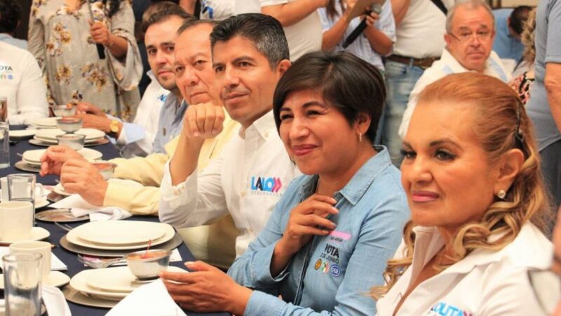 Aspirantes a la Presidencia Municipal de San Pedro Cholula se suman a Lalo Rivera y Roxana Luna