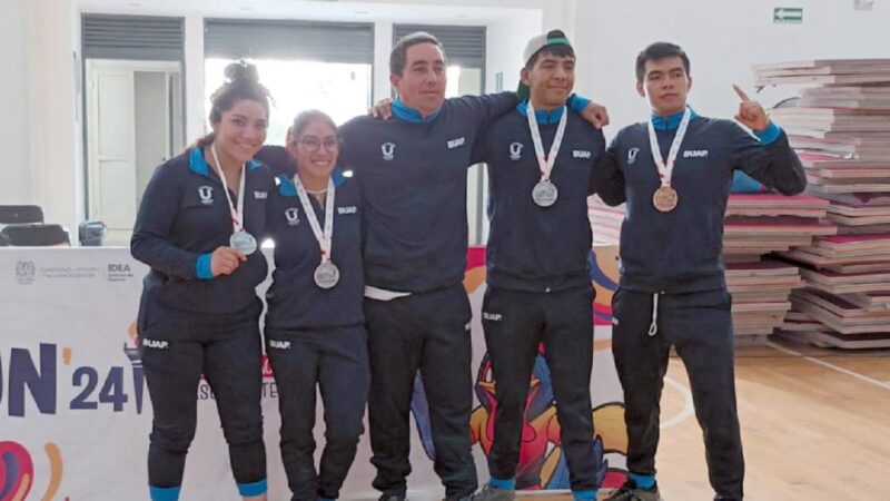 Éxito dorado: la BUAP brilla con 14 medallas en la Universiada Nacional 2024