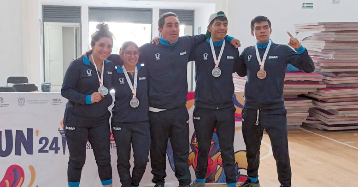 Éxito dorado: la BUAP brilla con 14 medallas en la Universiada Nacional 2024