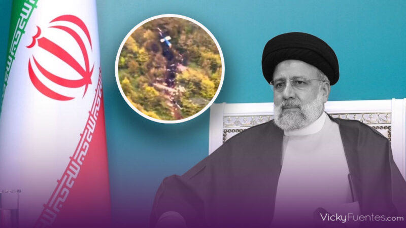 Muere del presidente de Irán, Ebrahim Raisi, en accidente de helicóptero