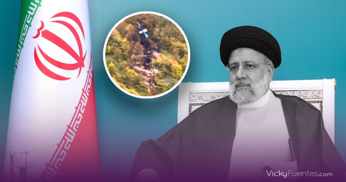 Muere del presidente de Irán, Ebrahim Raisi, en accidente de helicóptero