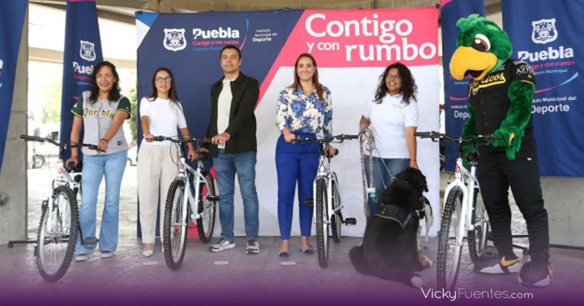 Actividades al aire libre en Puebla por el Día del Padre con bicicletas nuevas