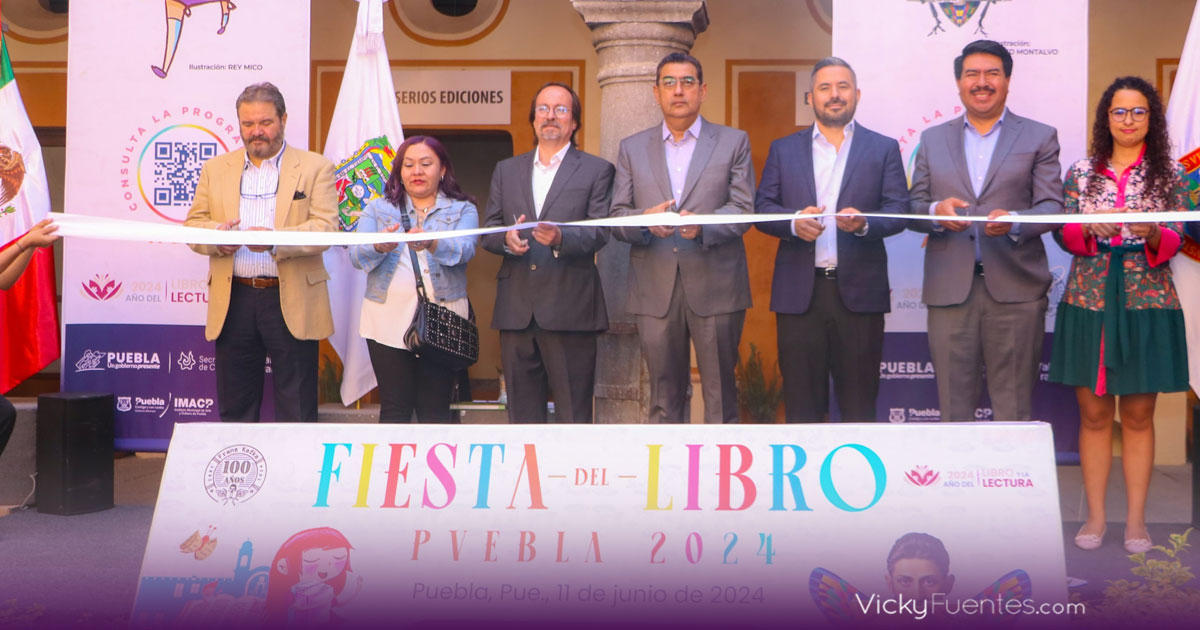 Gobierno de Puebla promueve la lectura en la Fiesta del Libro 2024