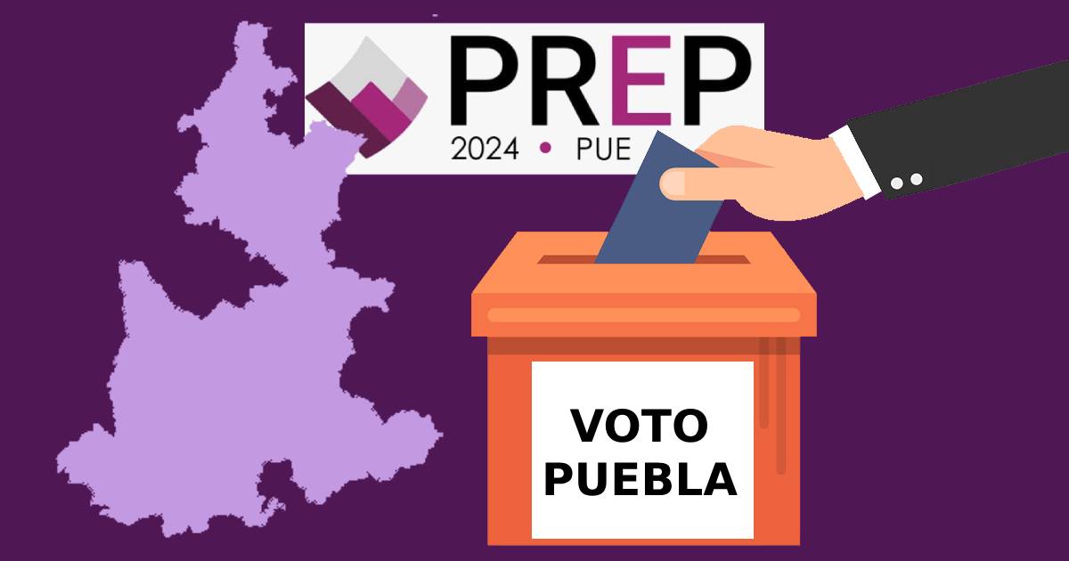 Puebla lidera en participación ciudadana durante elecciones: Datos del PREP