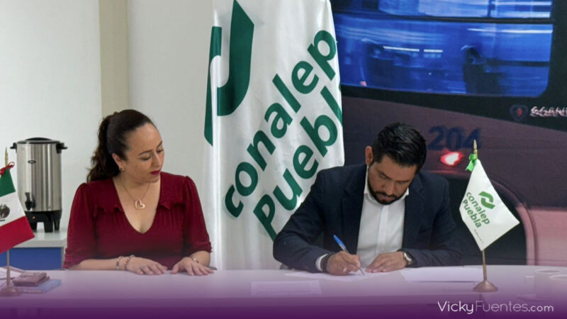 CONALEP capacitará a operadores del transporte público en Puebla