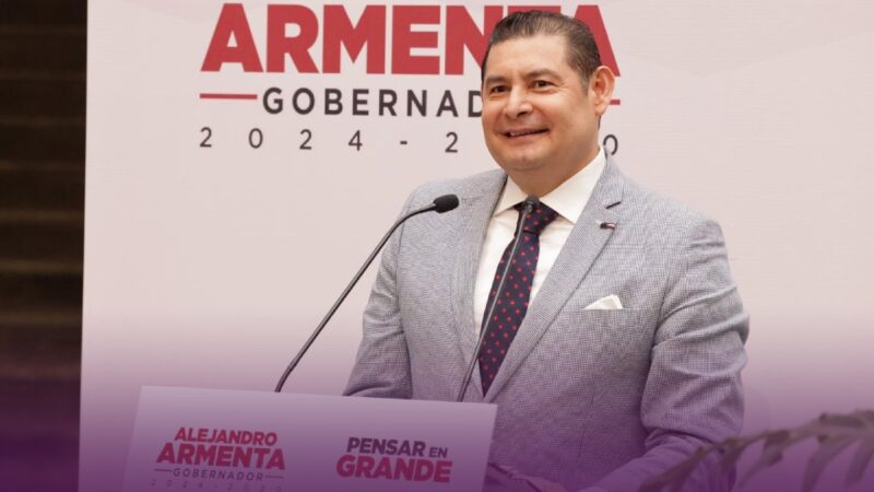 Alejandro Armenta anuncia reestructuración de secretarías en el gobierno de Puebla