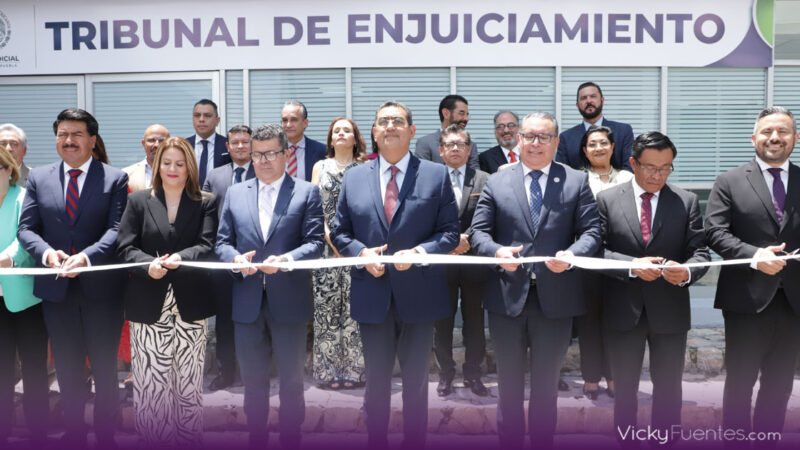 Inauguración del Tribunal de Enjuiciamiento en Puebla para fortalecer el orden social
