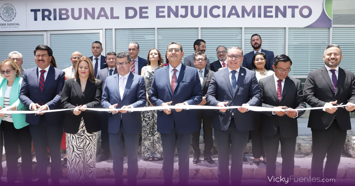 Inauguración del Tribunal de Enjuiciamiento en Puebla para fortalecer el orden social