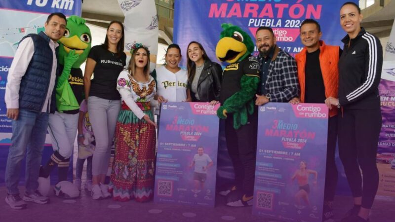 Gobierno Municipal de Puebla Alista Tercera Edición del Medio Maratón Puebla 2024