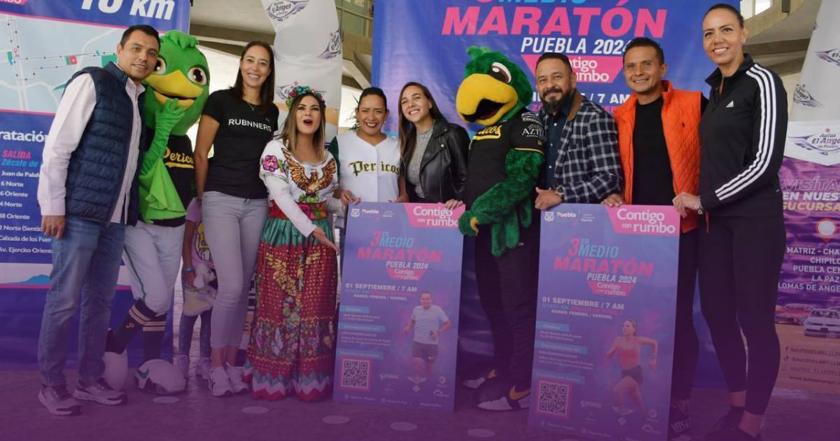 Gobierno Municipal de Puebla Alista Tercera Edición del Medio Maratón Puebla 2024