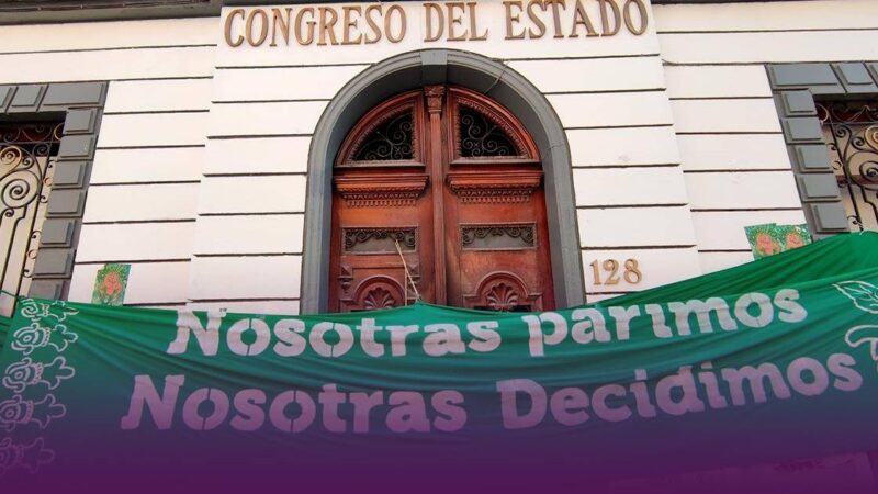 Puebla se convierte en el estado 14 de México en aprobar la despenalización del aborto