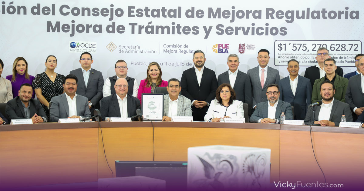 Puebla: ejemplo nacional en simplificación de trámites y mejora regulatoria