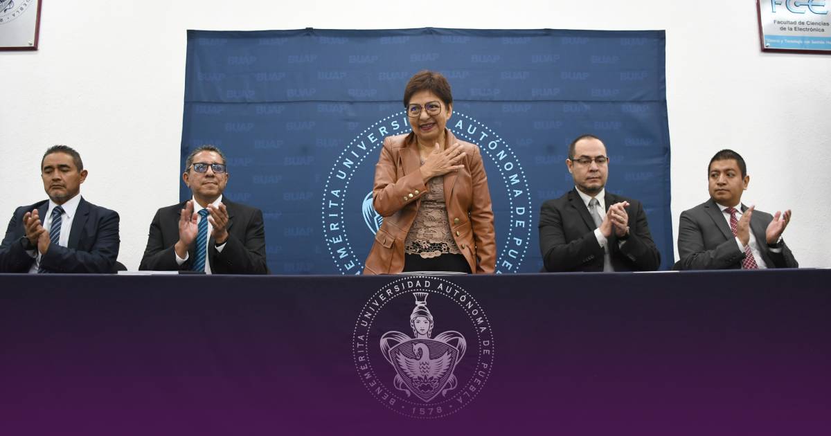 Rectora Lilia Cedillo celebra crecimiento en la Facultad de Ciencias de la Electrónica