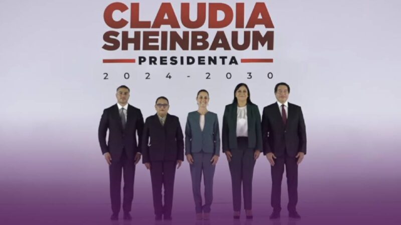 Claudia Sheinbaum presenta nuevos Secretarios de su Gabinete Presidencial