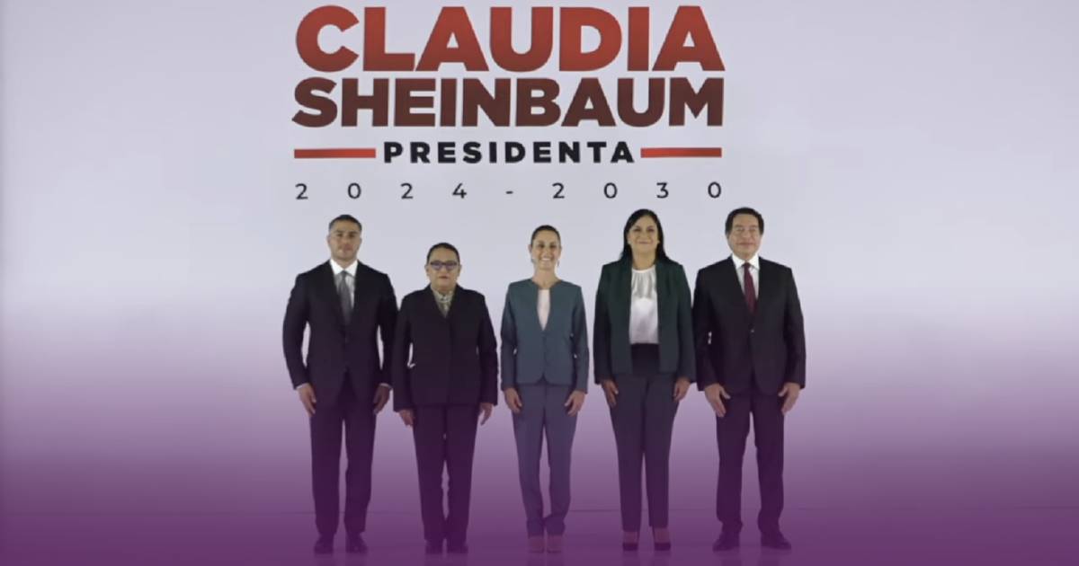 Claudia Sheinbaum presenta nuevos Secretarios de su Gabinete Presidencial