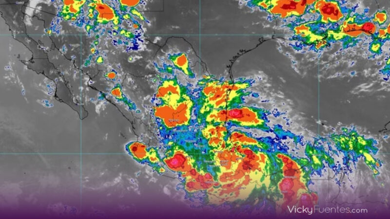 Tormenta tropical Chris toca tierra en Veracruz y causa fuertes vientos