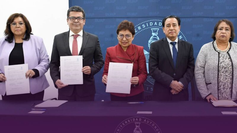 BUAP y Consejo de la Judicatura del Poder Judicial firman convenio de colaboración