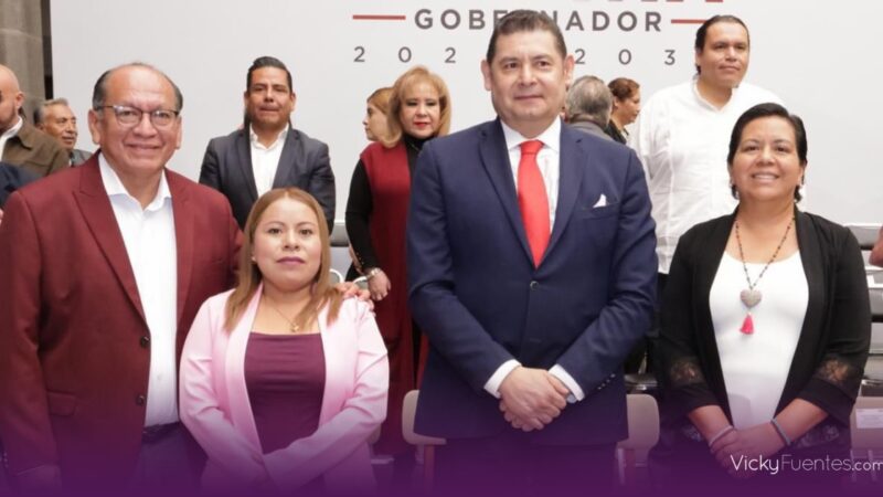 Alejandro Armenta revela los primeros integrantes de su gabinete en Puebla