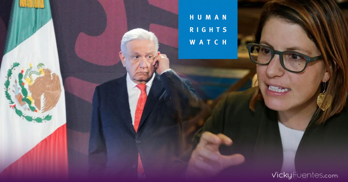 Human Rights Watch: Reforma judicial y desaparición del INAI ponen en riesgo derechos humanos