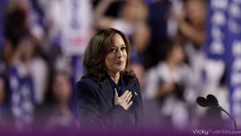 Kamala Harris acepta la nominación presidencial y promete unidad en EE.UU