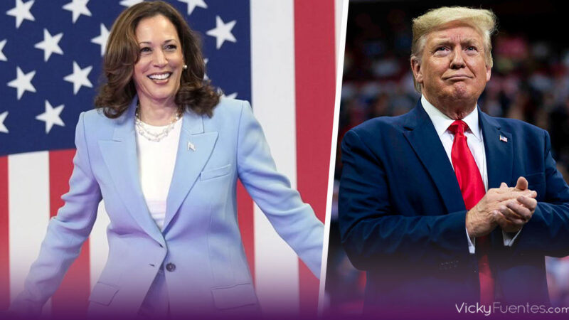 Kamala Harris supera a Trump en encuestas tras la Convención Demócrata