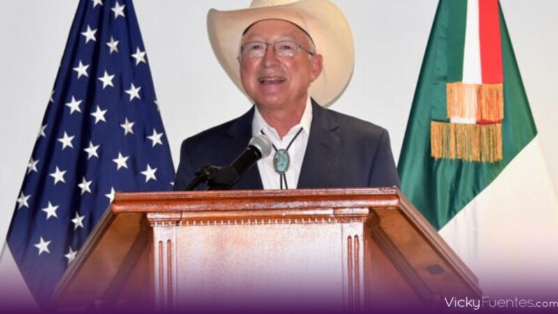 Ken Salazar apoya reforma judicial en México y advierte sobre campañas