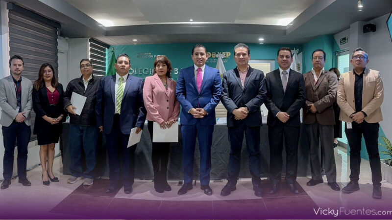 Nombran a tres nuevos directivos en planteles COBAEP de Puebla