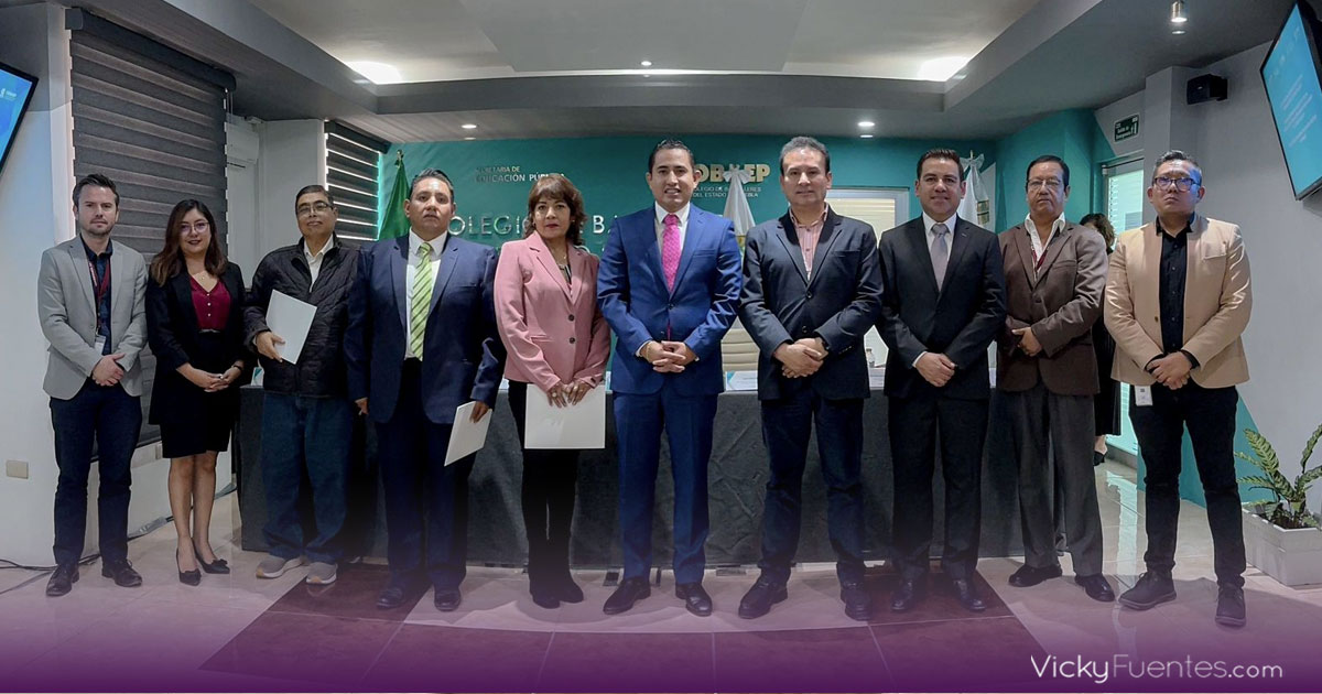 Nombran a tres nuevos directivos en planteles COBAEP de Puebla