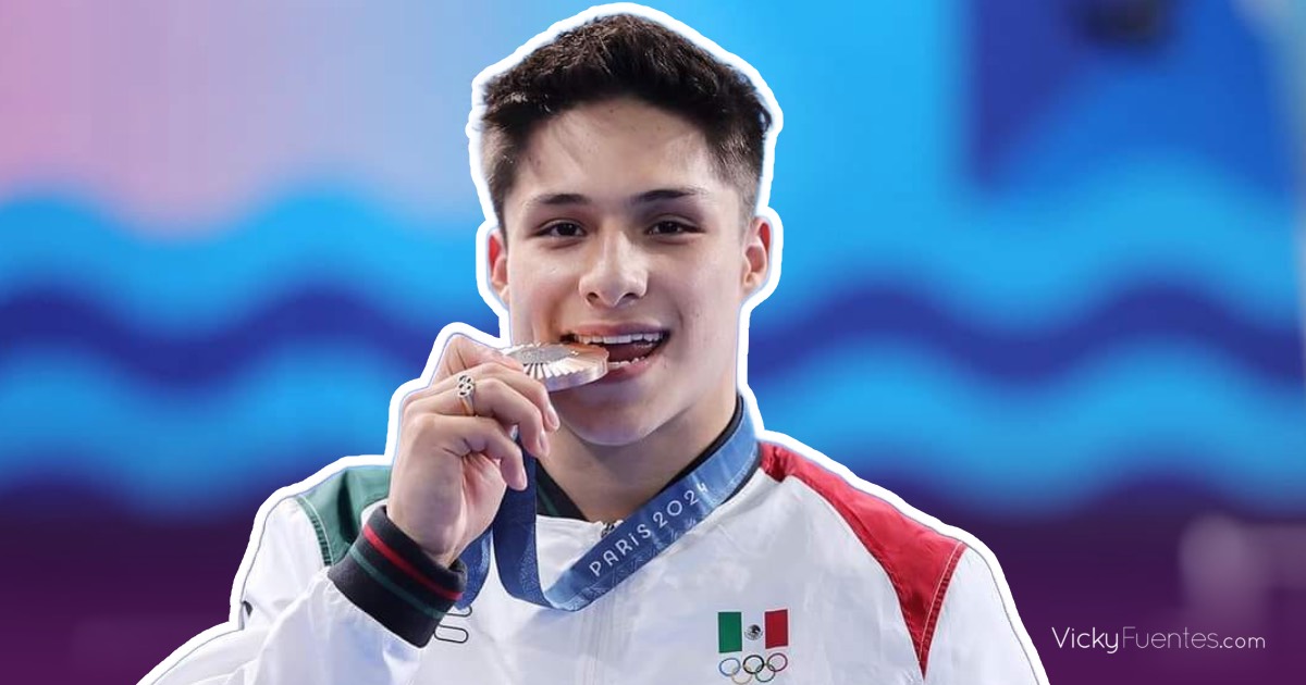 Osmar Olvera asegura la medalla de bronce en trampolín 3m y se convierte en doble medallista en París 2024