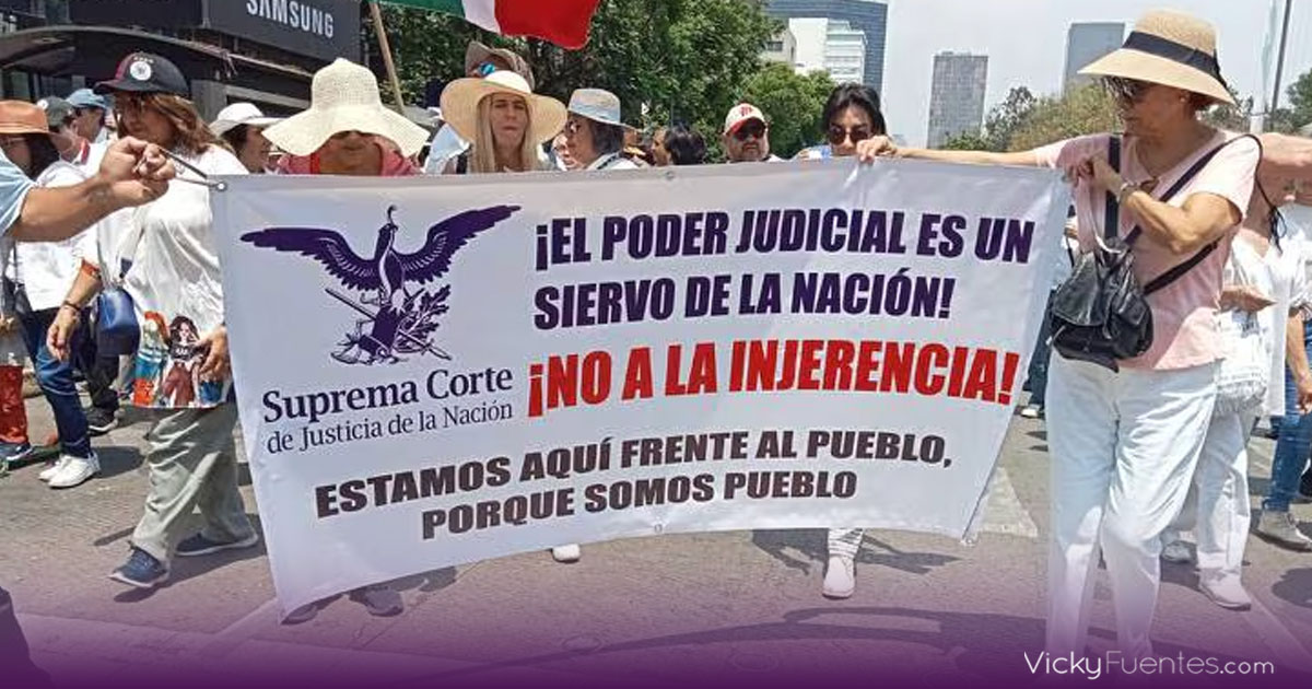 Paro laboral en el Poder Judicial contra reforma de AMLO agosto 2024