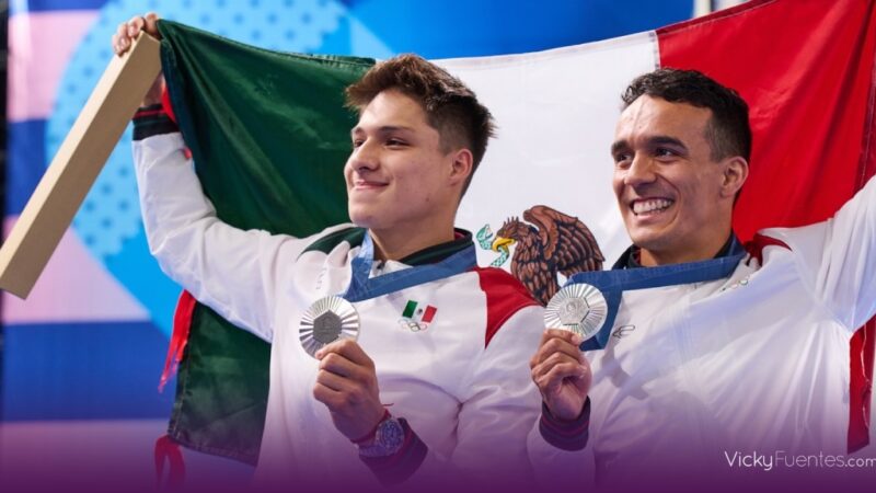 Osmar Olvera y Juan Celaya ganan medalla de plata para México en los Juegos Olímpicos de París 2024