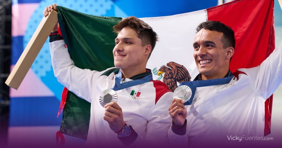 Osmar Olvera y Juan Celaya ganan medalla de plata para México en los Juegos Olímpicos de París 2024