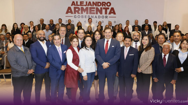 Alejandro Armenta anuncia gabinete incluyente para Puebla en 2024