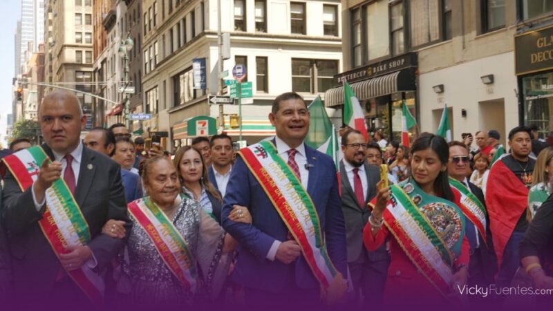 Alejandro Armenta anuncia proyectos para migrantes poblanos en Nueva York y Puebla