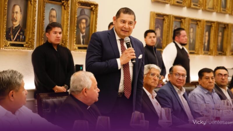 Alejandro Armenta fortalece colaboración con la Iglesia en Puebla para proyectos sociales