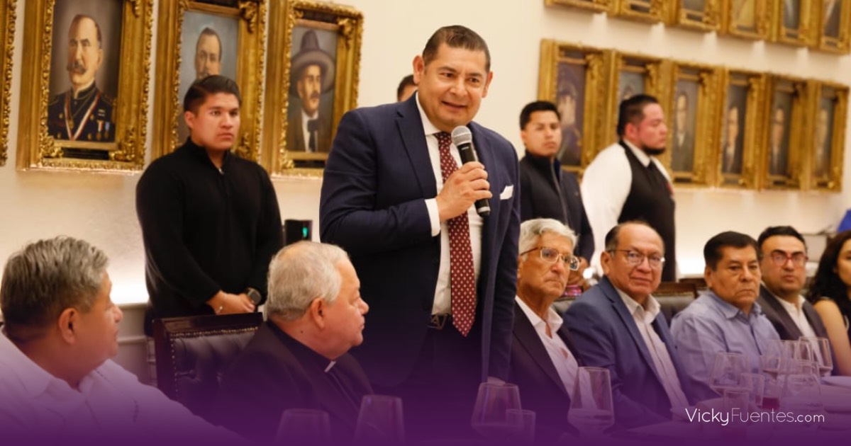 Alejandro Armenta fortalece colaboración con la Iglesia en Puebla para proyectos sociales