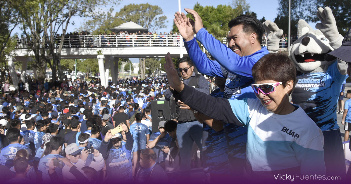 Carrera Universitaria BUAP 2024 reúne a más de 30 mil participantes