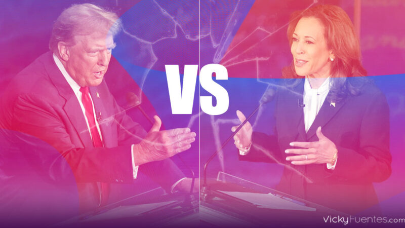 Kamala Harris pone a la defensiva a Donald Trump en tenso debate presidencial