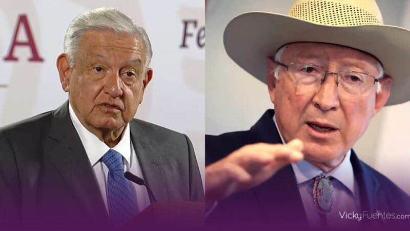 Ken Salazar rechaza responsabilidad de Estados Unidos en violencia en Sinaloa tras declaraciones de AMLO