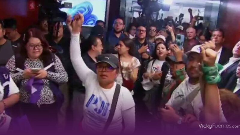 Manifestantes irrumpen en el Senado de México en protesta contra la reforma judicial