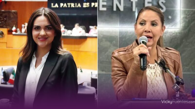 Senadora del PAN pide agredir a legisladores que apoyen la reforma judicial; Noroña presentará denuncia