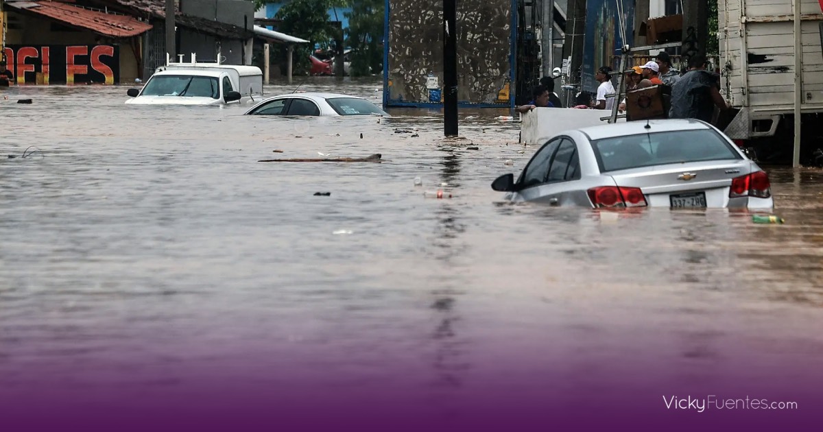 Devastación en Acapulco por el huracán John: Inundaciones y daños severos en Guerrero