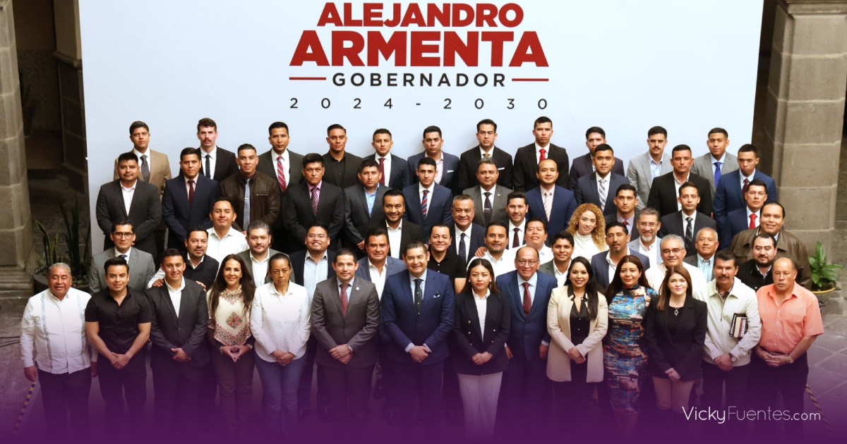 Alejandro Armenta respalda la designación de 24 secretarios de Seguridad Ciudadana en Puebla