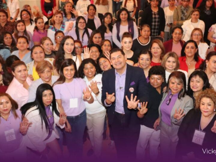 Alejandro Armenta anuncia programas para promover igualdad y desarrollo de las mujeres en Puebla