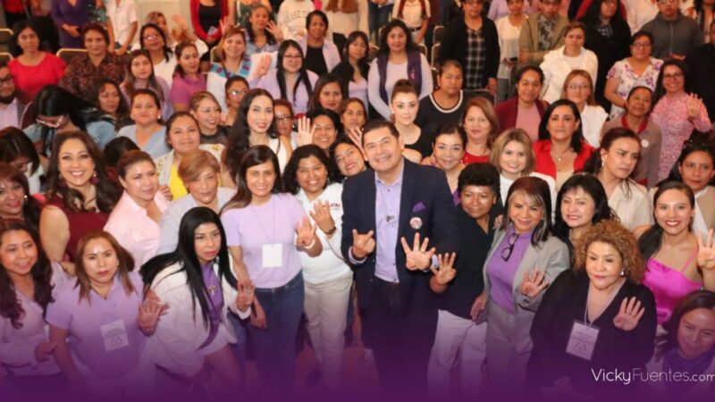 Alejandro Armenta anuncia programas para promover igualdad y desarrollo de las mujeres en Puebla