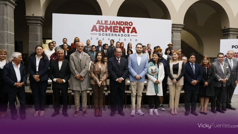 Alejandro Armenta impulsará el deporte para reconstruir el tejido social en Puebla