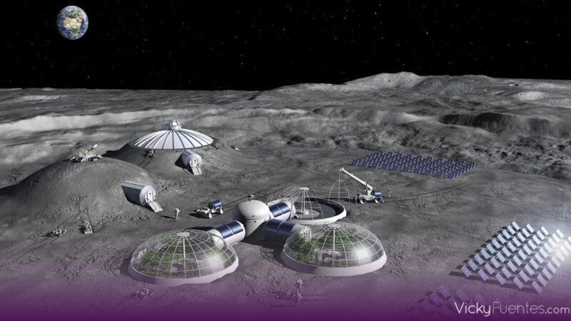 China construirá bloques de hormigón lunar para bases espaciales en la Luna