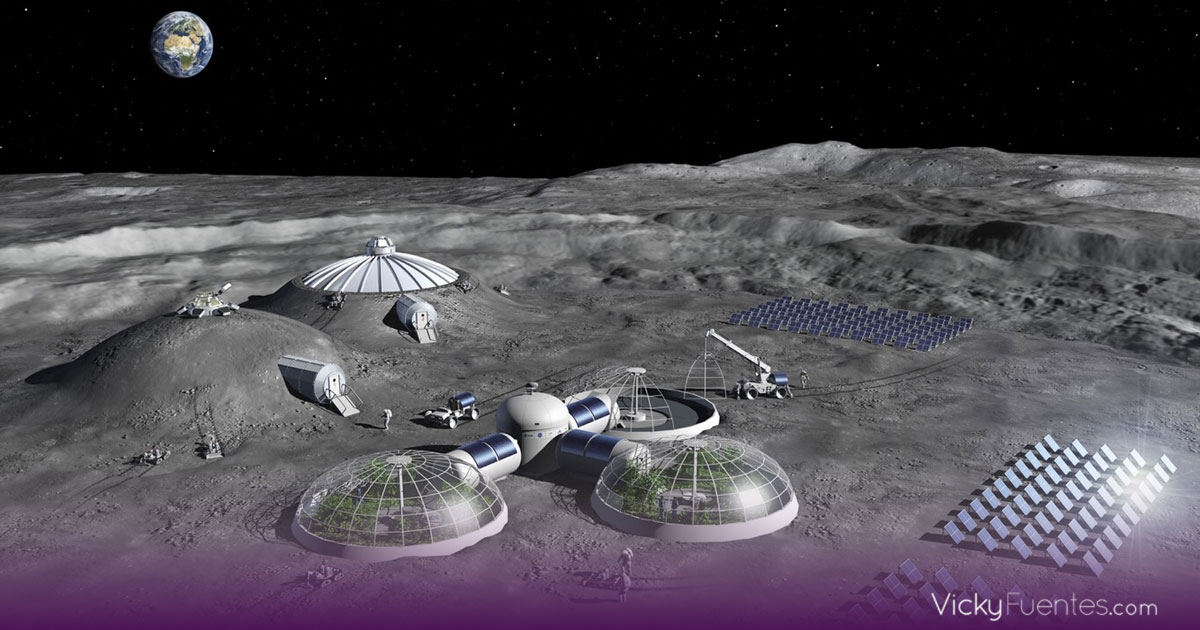 China construirá bloques de hormigón lunar para bases espaciales en la Luna