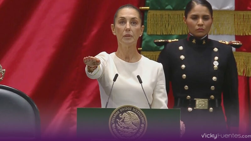 Claudia Sheinbaum toma protesta como la primera presidenta de México